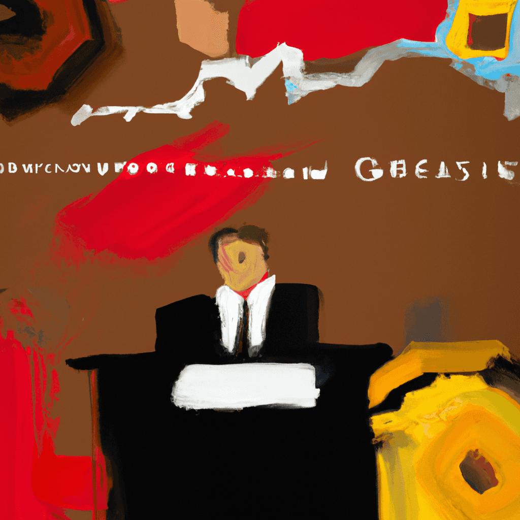 Abstract painting of subject, generated by DALL-E 2