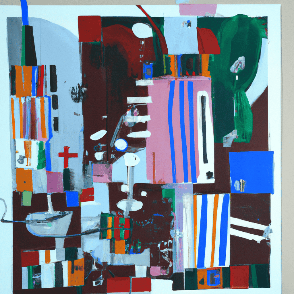 Abstract painting of subject, generated by DALL-E 2