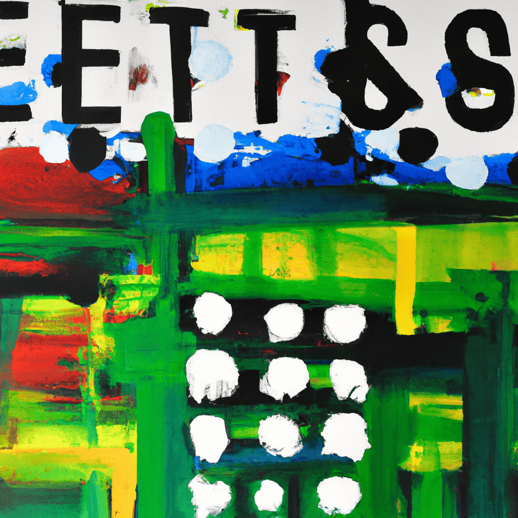 Abstract painting of ETS