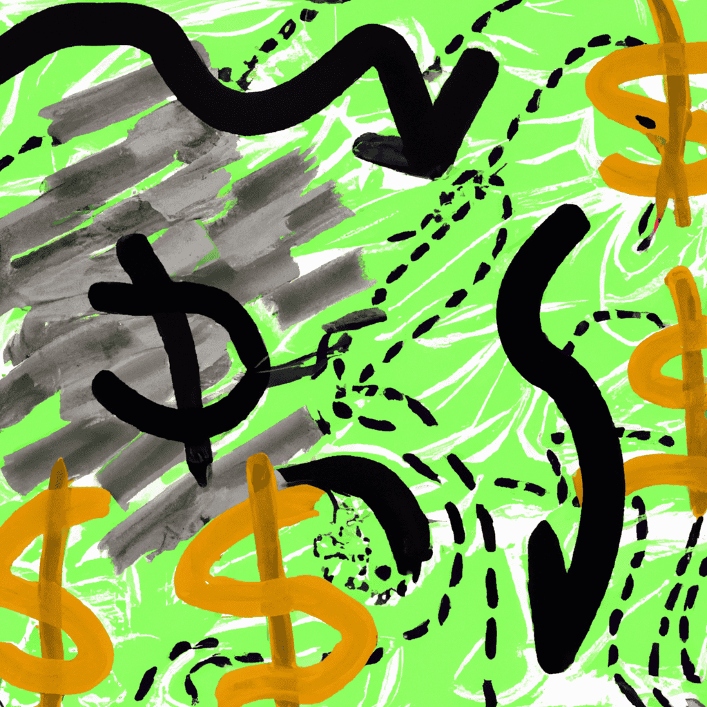 Abstract painting of The route to sound money